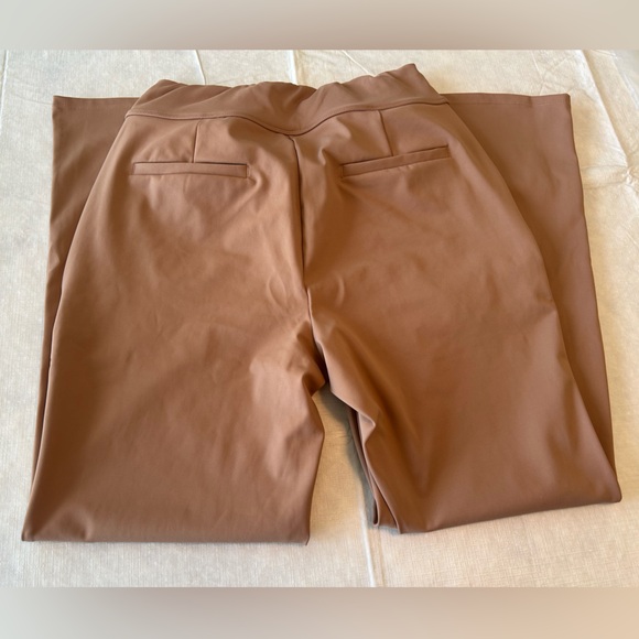 HALARA Wide-Leg Pull-On Pants in Camel Brown - Picture 8 of 10